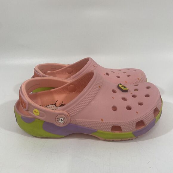 SpongeBob SquarePants Patrick Star Crocs Men’s 5 Women’s 7 - Picture 4 of 12